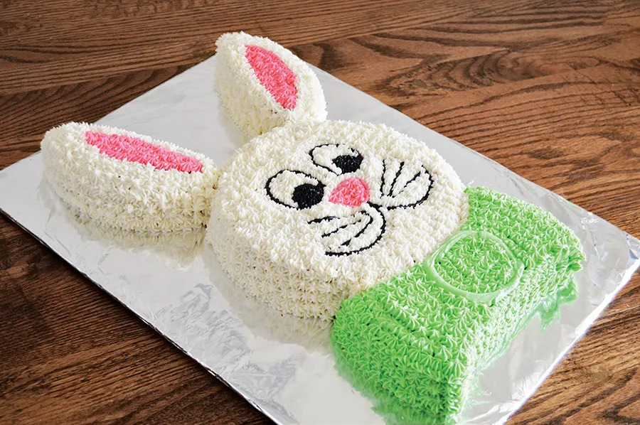 Bunny Cut Up Cake 1