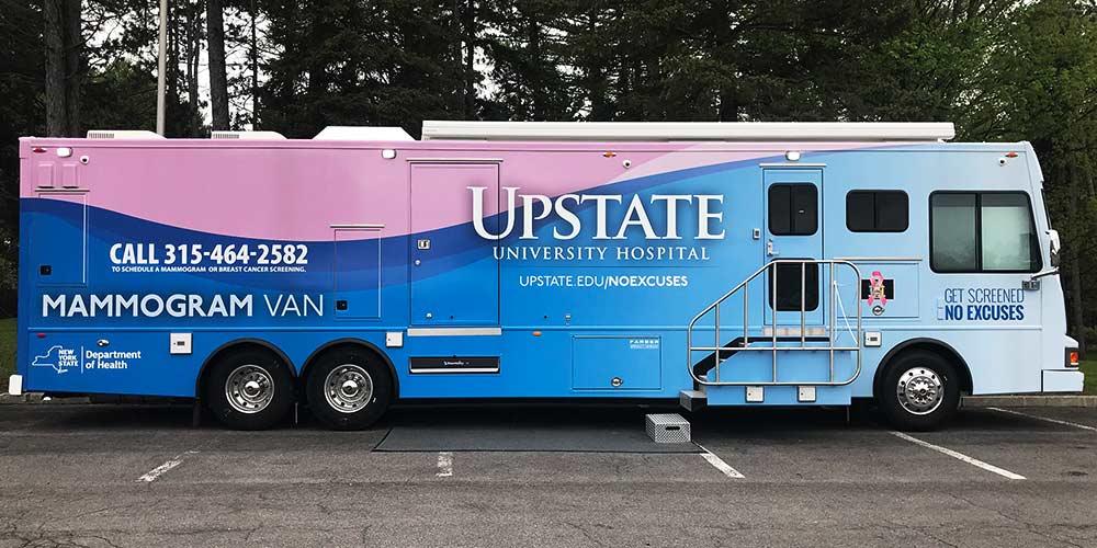 Upstate University Hospital Mobile Mammography