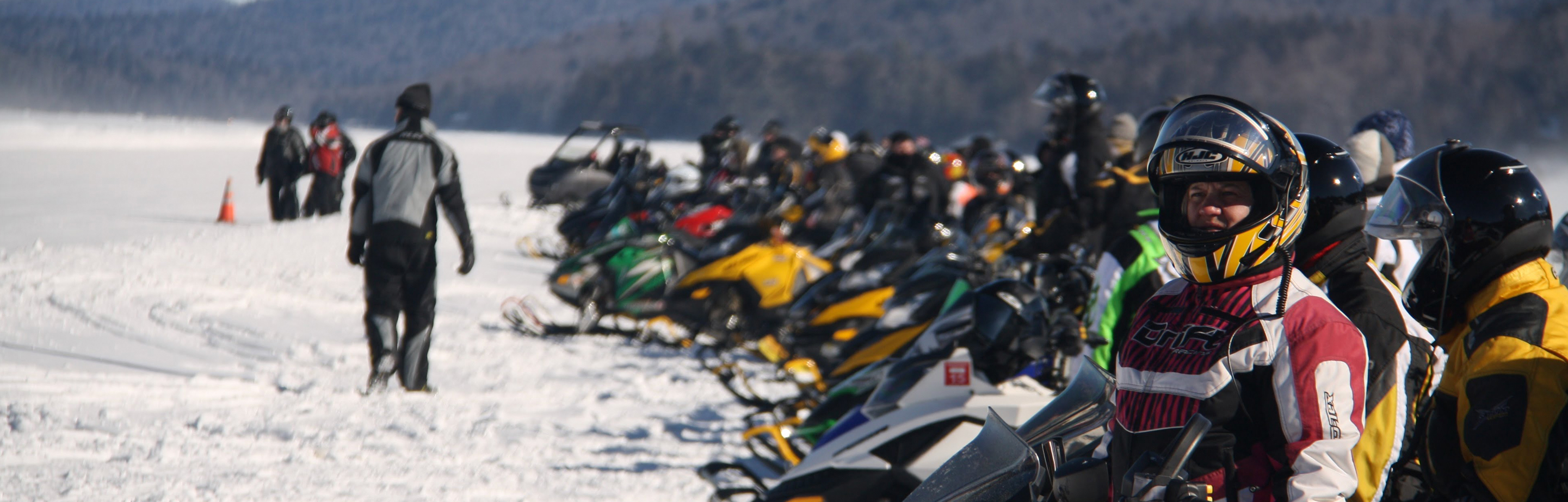 Snowmobiling